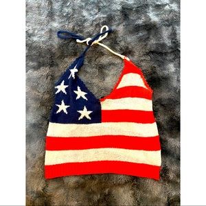 American Flag 🇺🇸 Halter Top